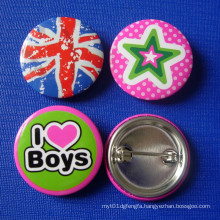 Different Designs of Button Badge, Tin Badge (GZHY-TB-008)